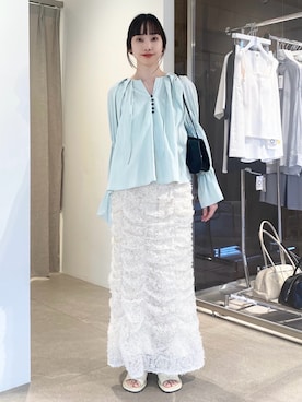 笹原(sasahara)さん（レディース・153cm）の冬コーディネート