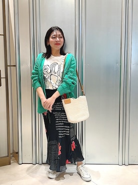 Desigual博多STAFFさん(レディース・162cm)の春コーディネート
