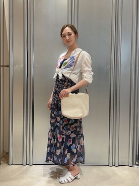 Desigual博多STAFFさん(レディース・164cm)の春コーディネート
