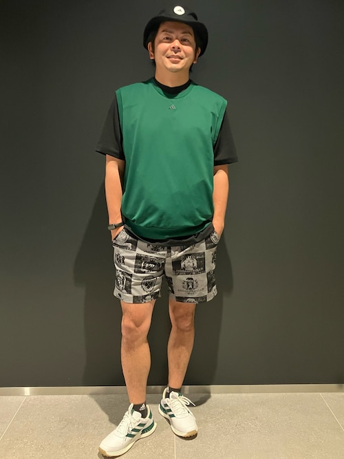 セール】GO-TO クレストグラフィックショーツ【adidas Golf