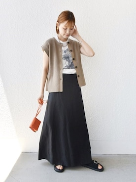 NAGASHIMAさん(レディース・164cm)の夏コーディネート