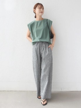 NAGASHIMAさん（レディース・164cm）の夏コーディネート