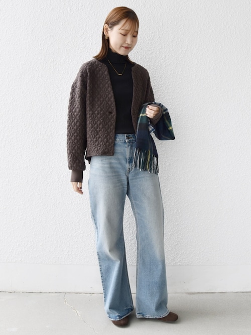 セール】【WEB限定】〈手洗い可能〉キルティング ジャカード