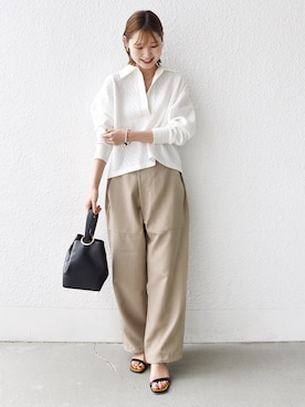 「SHIPS for women」｜NAGASHIMAさん（レディース・164cm）の秋コーディネート