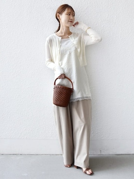 NAGASHIMAさん(レディース・164cm)の春コーディネート