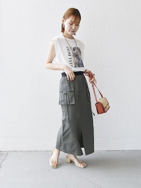 NAGASHIMAさん(レディース・164cm)の春コーディネート