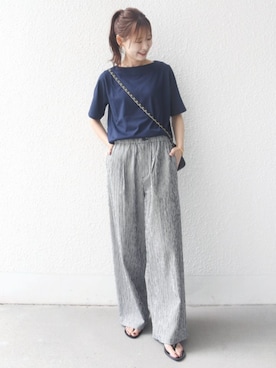 NAGASHIMAさん（レディース・164cm）の夏コーディネート