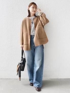 NAGASHIMAさん（レディース・164cm）の冬コーディネート