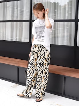 NAGASHIMAさん（レディース・164cm）の夏コーディネート