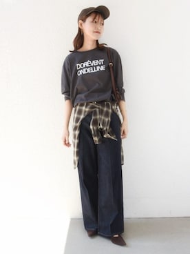 NAGASHIMAさん(レディース・164cm)の秋コーディネート