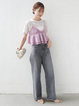 「SHIPS（シップス）のアイテム」を使った、NAGASHIMAさん（レディース・164cm）の夏コーディネート