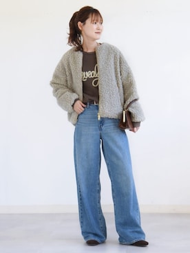「TATRAS（タトラス）のアイテム」を使った、NAGASHIMAさん（レディース・164cm）の秋コーディネート