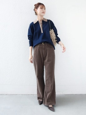 NAGASHIMAさん（レディース・164cm）の秋コーディネート