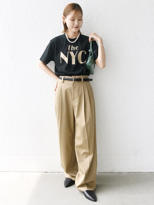 WEB限定】コットン 天竺 ロゴ プリント TEE（Tシャツ/カットソー