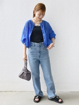 NAGASHIMAさん（レディース・164cm）の夏コーディネート