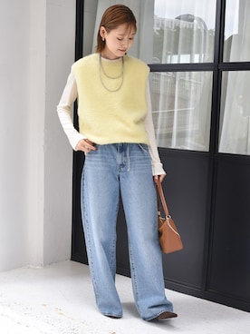 「SHIPS（シップス）のアイテム」を使った、NAGASHIMAさん（レディース・164cm）の秋コーディネート