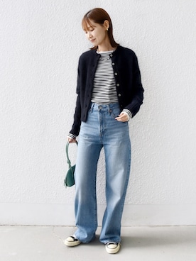 「SHIPS（シップス）のアイテム」を使った、NAGASHIMAさん（レディース・164cm）の秋コーディネート