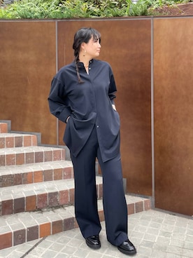 「アイテム（チョーカー）」を使った、miri63clさん（レディース・161cm・30代）の秋コーディネート