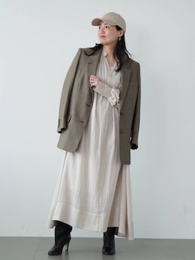 「アイテム（ワンピース/ドレス）」を使った、miri63clさん（レディース・161cm・30代）の夏コーディネート