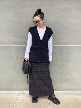 miri63clさん(レディース・161cm)の秋コーディネート