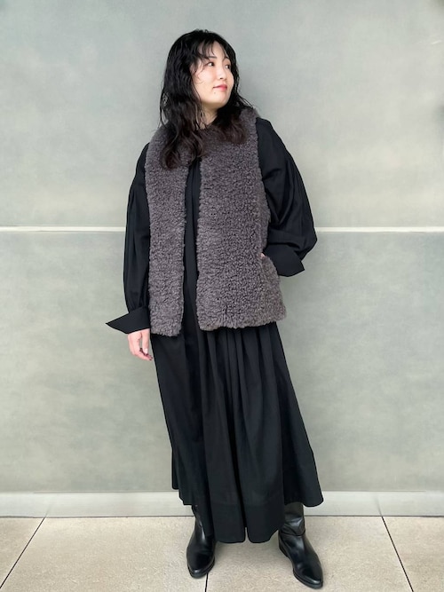 2023カレンソロジー長袖2wayワンピース Curensology(カレンソロジー)/2WAYヴィンテージワンピース