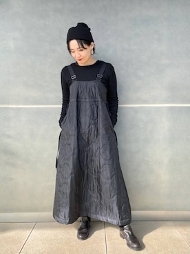 「アイテム（ワンピース/ドレス）」を使った、miri63clさん（レディース・161cm・30代）の秋コーディネート
