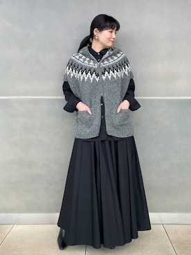 美品⭐︎Curensologyカレンソロジー ＜C.S.G＞スラブチェックスカート Curensology（カレンソロジー）の「Curensology(カレンソロジー