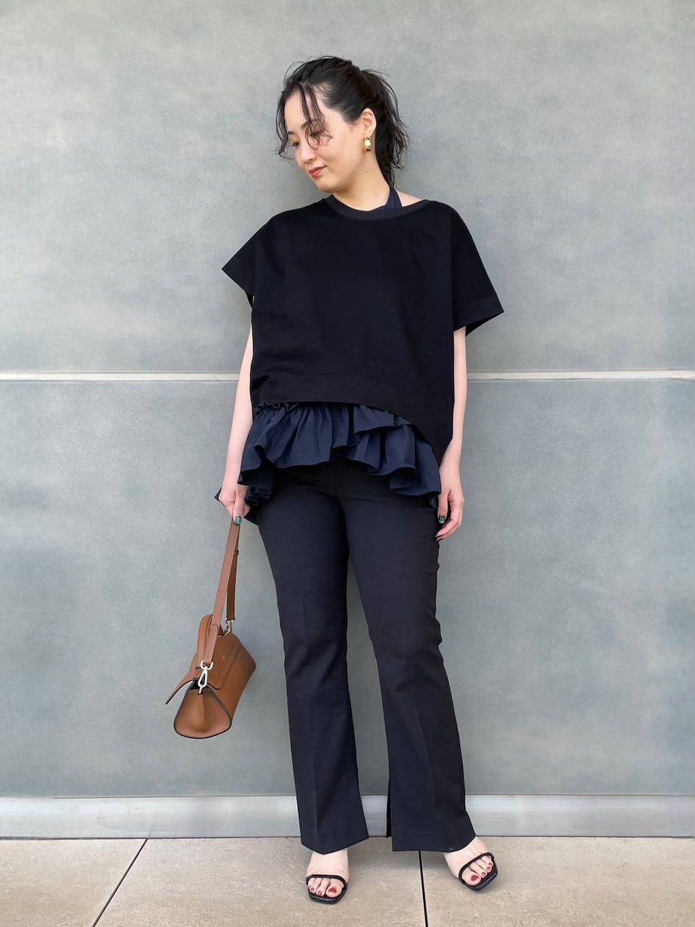 Curensology(カレンソロジー)/シェルタリングブーツカットパンツ