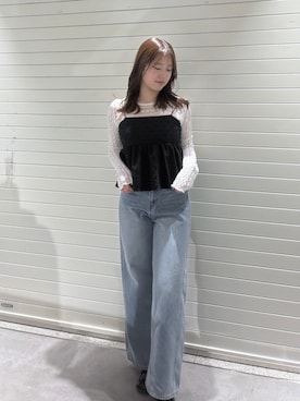 RIKOさん（レディース・163cm）の春コーディネート