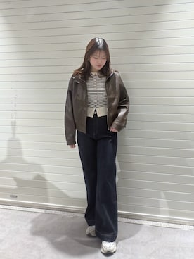 RIKOさん（レディース・163cm）の春コーディネート