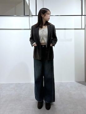 RIKOさん（レディース・163cm）の冬コーディネート