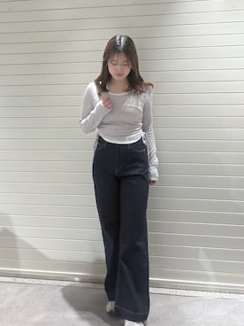 RIKOさん（レディース・163cm）の春コーディネート