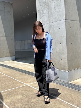 「IACUCCI（イアクッチ）のアイテム」を使った、tomo_cucciさん（レディース・156cm）の夏コーディネート