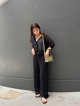 「IACUCCI（イアクッチ）のアイテム」を使った、tomo_cucciさん（レディース・156cm）の夏コーディネート