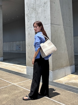 「IACUCCI（イアクッチ）のアイテム」を使った、tomo_cucciさん（レディース・156cm）の夏コーディネート