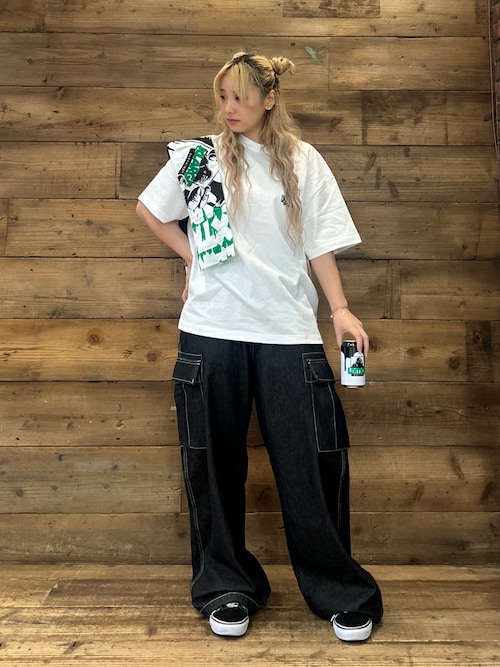 (完売品) CEEC™︎ バギーパンツ XL 閉店セール】ワイドデニムパンツ テーパード バギーパンツ