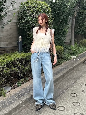 湊有里紗さん(レディース・152cm)の秋コーディネート