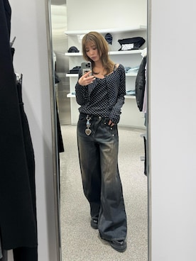 「アイテム（アンサンブル）」を使った、　湊有里紗さん（レディース・152cm）の春コーディネート