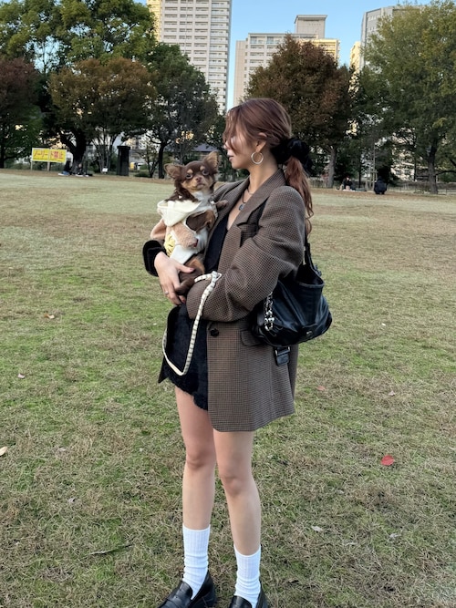 FLUFFY TWEED S/PT フラッフィー ツイード ショートパンツ 秋服 冬服