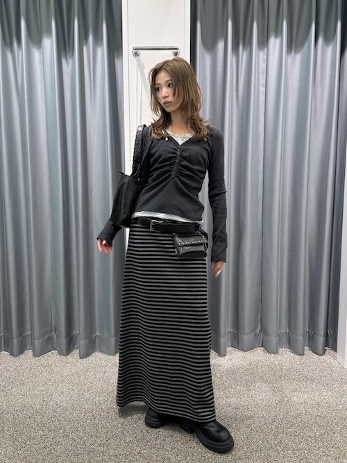 美脚チートブーツ】SQUARE TOE KNEE BOOTS スクエア トゥニー ブーツ