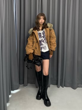 湊有里紗さん(レディース・152cm)の夏コーディネート