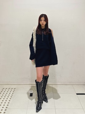 　湊有里紗さんの（SLY | スライ）を使ったコーディネート