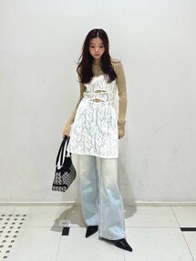 YORKE L/W FLARE PT-E ヨーク ローウエストフレアパンツイー SLY（スライ）の「YORKE L/W FLARE PT ヨーク ローウエスト