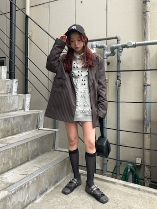 SLY（スライ）の「BOXY TAILORED JK ボキシー テイラードジャケット