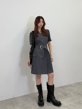 　湊有里紗さん（レディース・152cm）の夏コーディネート