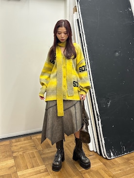 　湊有里紗さん（レディース・152cm）の冬コーディネート