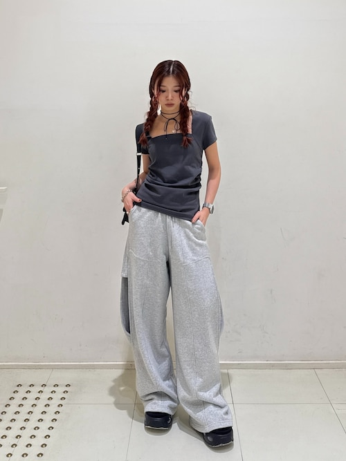 再入荷】SIDE HOLE CUT PT サイド ホールカット パンツ