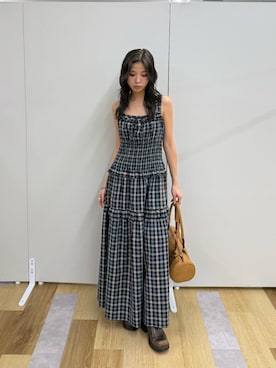 湊有里紗さん(レディース・152cm)の秋コーディネート