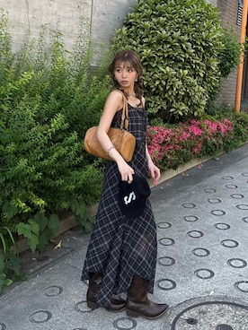 湊有里紗さん(レディース・152cm)の夏コーディネート