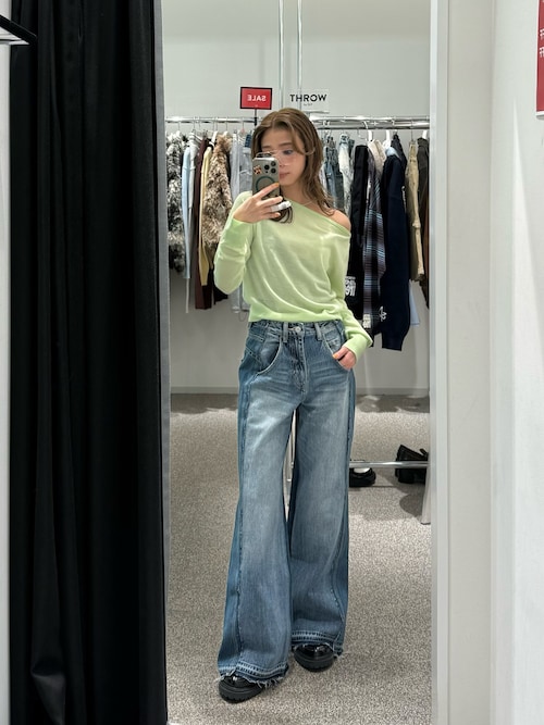 2026SS新作】L/W TWIST SIZING DENIM ローウエストツイスト サイジング